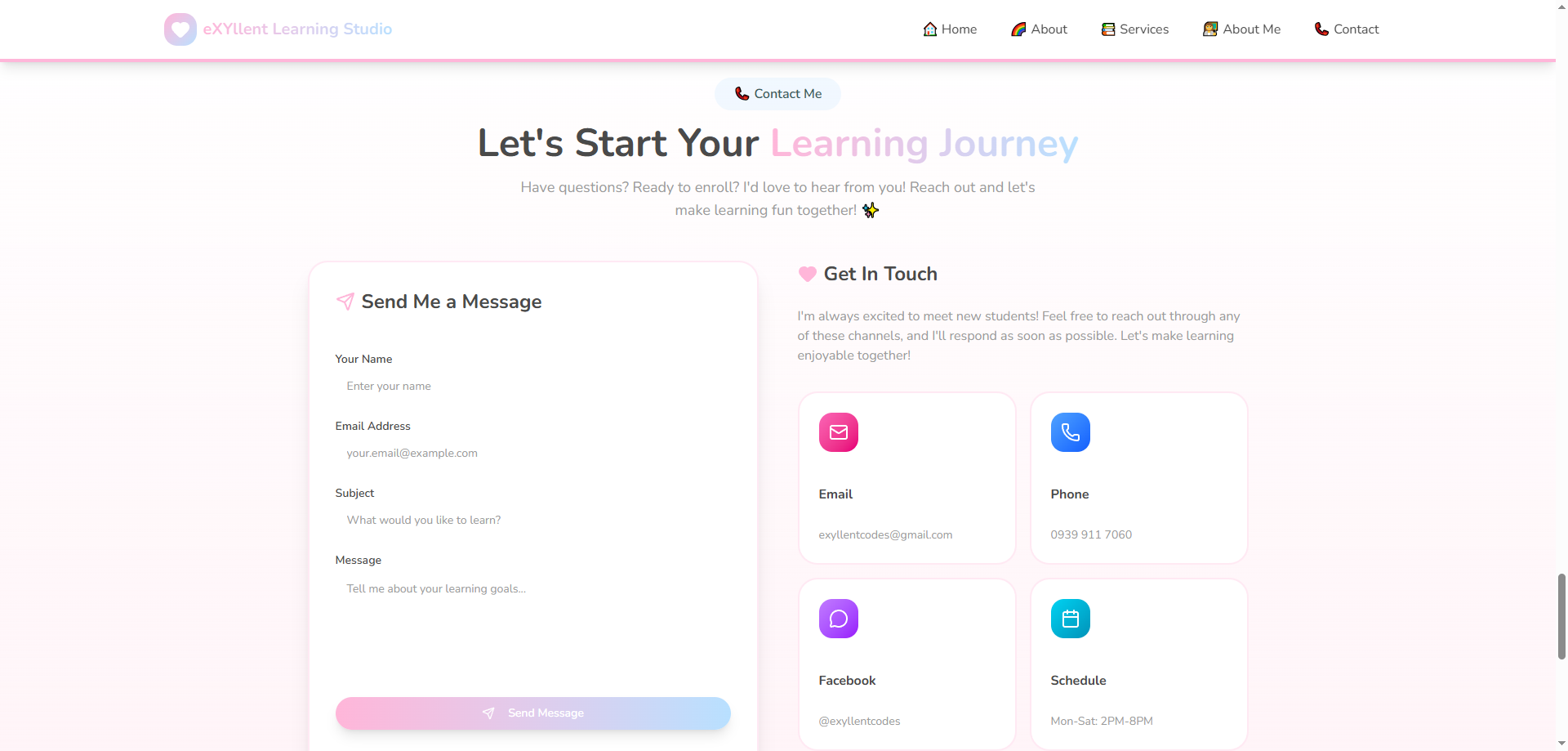eXYllent Learning Studio Screenshot 3